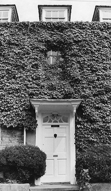 The door of Ilbury House, New Street