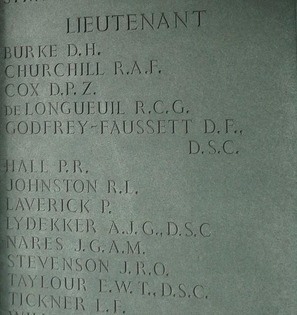 Lee memorial - Churchill panel
