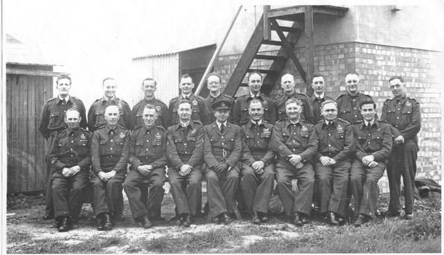 Deddington Royal Observer Corps crew