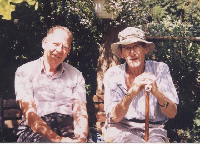 Arthur Lewis (l) & Horace French (r) 1999