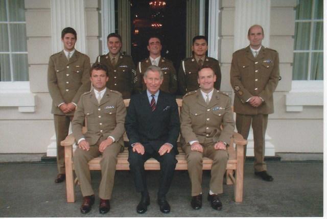 With the Prince of Wales, May 2005