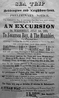 Excursion to Swansea and The Mumbles, 1885