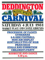 Deddington Festivals and Fairs