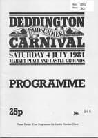Carnival programme