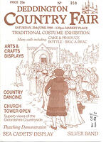 Country Fair 1988 programme
