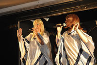 Abba tribute band, Abba Magic, the highlight of the evening