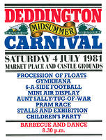 June 1981, Deddington Carnival