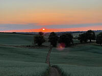 June: Sunset over the Swere Valley