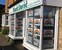Rainbows at the estate agents