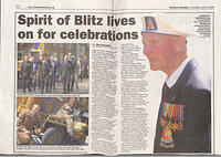 Spirit of the Blitz lives on – Sid Berry