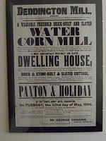 Dedington Mill poster