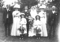 Arthur & Mary Bliss wedding 5 July 1909