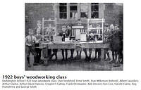 Boys woodwork class 1922