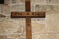 Pte Alfred Ell - Cross