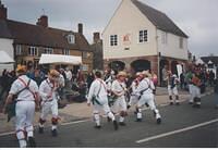 Morris Dancers at the Pudd'n & Pie Fair, Coat of Arms unveiling