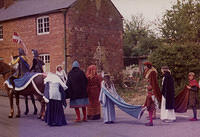 Visitors from the Castle, Bill and Pauline Drake, Harriet Drake and Matt Robinson