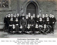 Confirmation candidates 1908