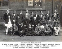 Old Bloxhamists Whitsuntide 1912