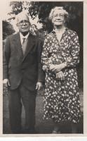 Thomas W Bowler & his wife Alice née Turner (1946)