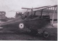 Frank Bowler learning to fly 1918