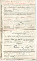 Jack Malcher War service Discharge Certificate