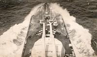 Focsle of HMS Warspite or Revenge