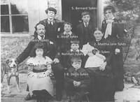 Sykes family in 1900