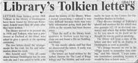 Tolkien letters found