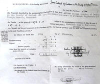 Details of invoice of 1947 sale