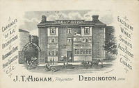 Higham Trade card for the Unicorn