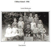 Clifton School 1926 with names