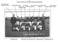 Clifton School Football Club 1933 with names