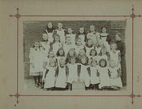 Group I, Deddington Girls School, 1900