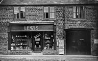 Jack Lewis's shop, 1931