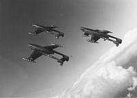 Venoms formation aerobatics
