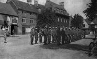 The Local Defence Force, later known as the Home Guard, in the Market Place