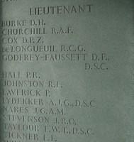 Lee memorial - Churchill panel