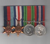 Lt Cdr Anthony Bolton RN - service medals